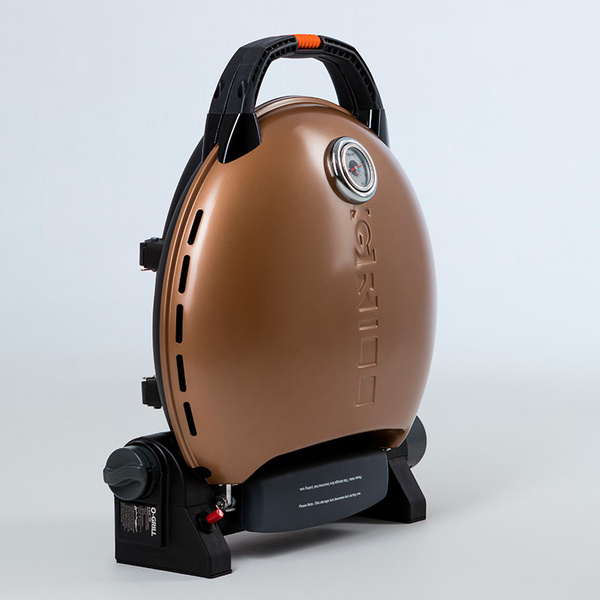 Мобильный газовый гриль O-Grill 700T, золотой