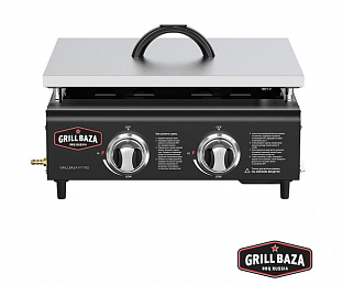 Газовый гриль флэт-топ Grillbaza FT-102, настольный 