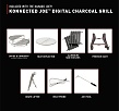 Керамический гриль Kamado Joe Big Konnected Joe II Red с электронным управлением