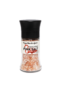 CapeHerb Соль розовая гималайская 110г мини-мельница 