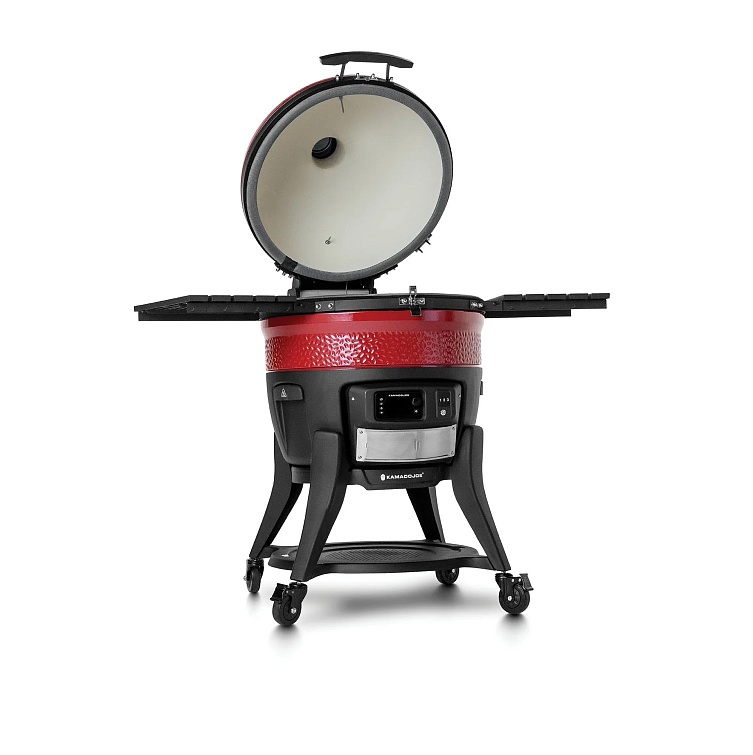 Керамический гриль Kamado Joe Big Konnected Joe II Red с электронным управлением