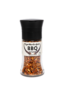 CapeHerb Специя Приправа для гриля BBQ 45г мини-мельница 