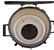 Керамический угольный гриль Diamond Egg Smart deep black