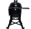 Керамический угольный гриль Diamond Egg Legend deep black