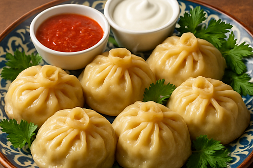 Как приготовить манты на газовом гриле: восточный вкус на свежем воздухе