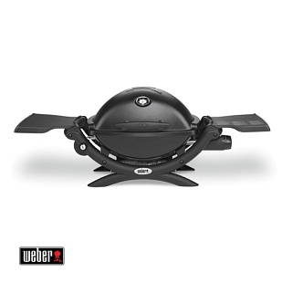 Мобильный газовый гриль Weber Q1200, черный