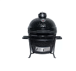 Керамический угольный гриль Diamond Egg Smart deep black