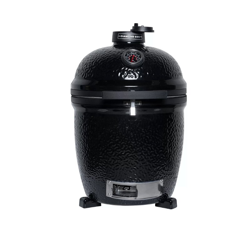 Встраиваемый угольный гриль DIAMOND EGG LEGEND DEEP BLACK 