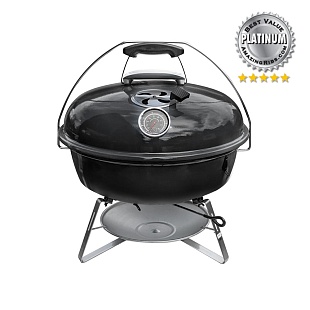 Угольный гриль SNS Travel Kettle, 47 см (c корзиной SNS Charcoal Basket) 