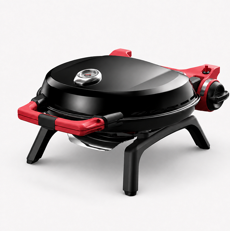 Мобильный газовый гриль O-Grill 7 Ultra, красный