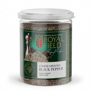 ROYAL FIELD Перец черный дробленый, 400г