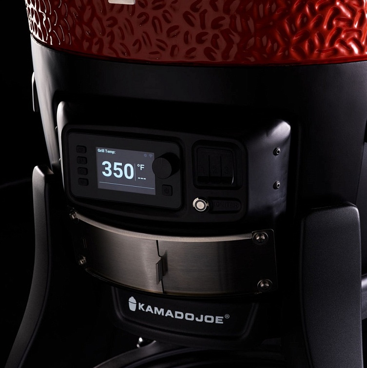 Керамический угольный гриль Kamado Joe Konnected II, 46 см