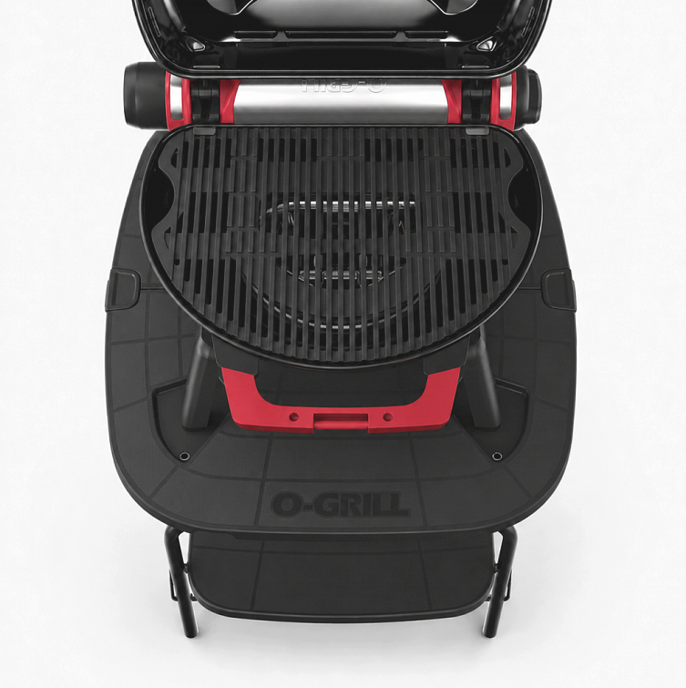 Мобильный газовый гриль O-Grill 7 Ultra, красный