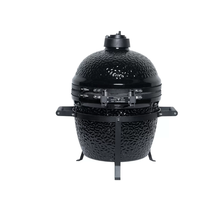 Керамический угольный гриль Diamond Egg Smart deep black
