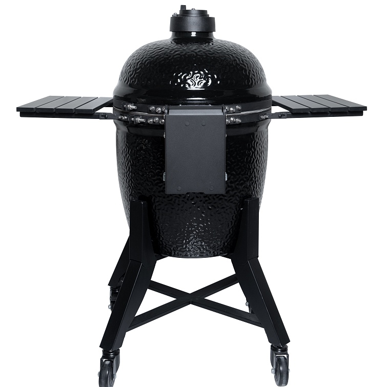 Керамический угольный гриль Diamond Egg Legend deep black
