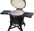 Керамический угольный гриль Diamond Egg Dream deep black