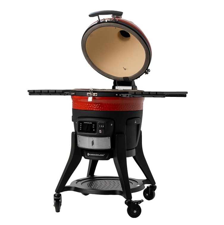 Керамический угольный гриль Kamado Joe Konnected II, 46 см