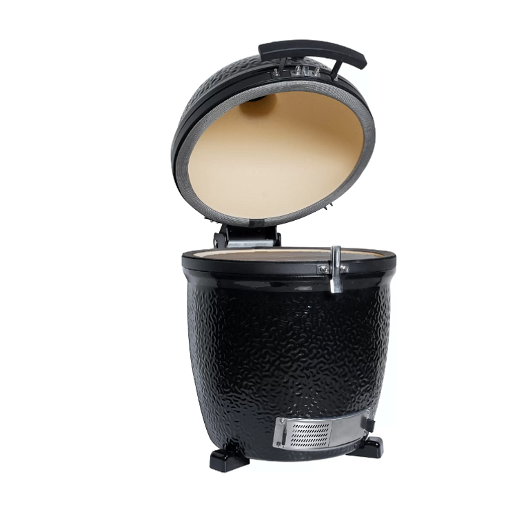 Встраиваемый угольный гриль DIAMOND EGG LEGEND DEEP BLACK 