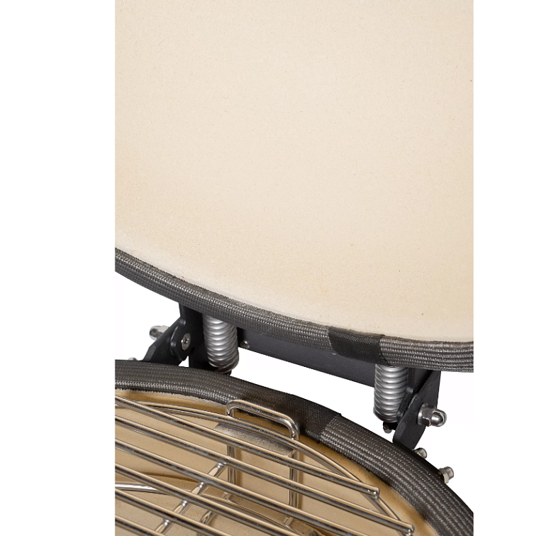 Керамический угольный гриль Diamond Egg Smart deep black