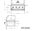 Встраиваемый газовый гриль Broil King BARON 420 BI