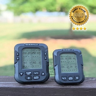 Slow ‘N Sear Цифровой термометр для мяса SNS-500, беспроводной