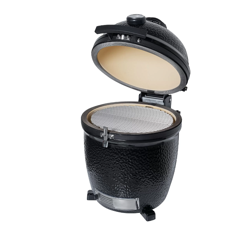Встраиваемый угольный гриль DIAMOND EGG LEGEND DEEP BLACK 
