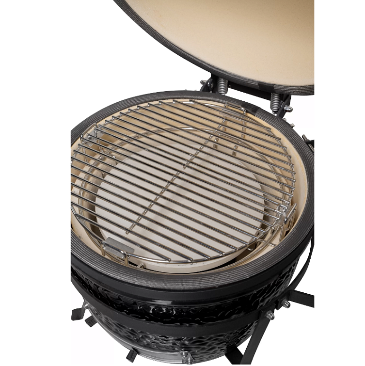 Керамический угольный гриль Diamond Egg Smart deep black