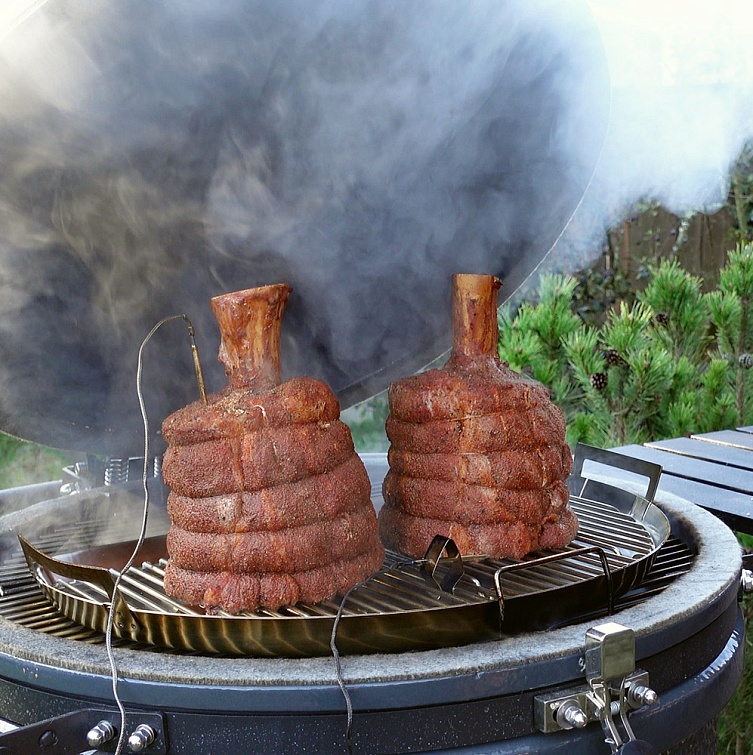 Угольный гриль керамический SnS Deluxe Kamado Gen 2, 57 см