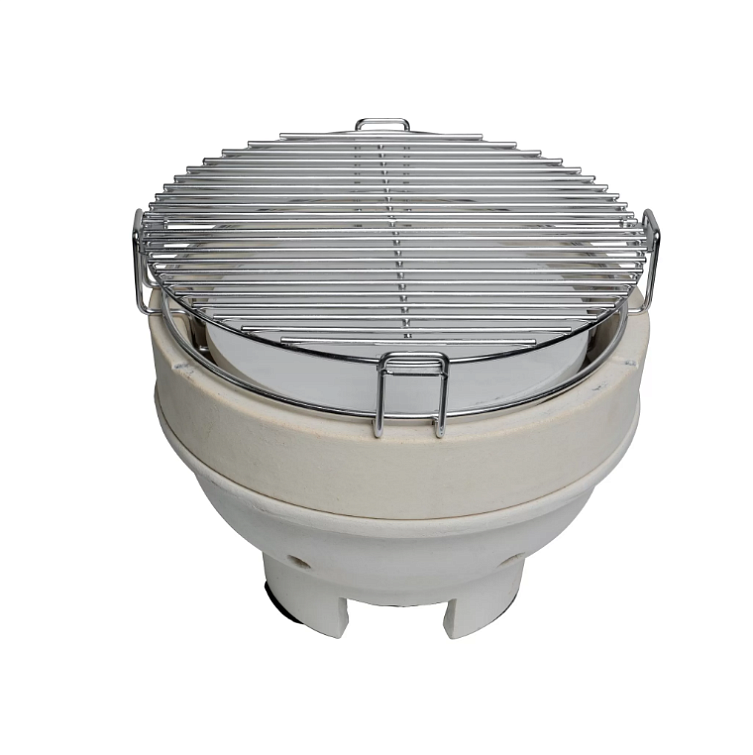 Керамический угольный гриль Diamond Egg Smart deep black