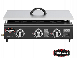 Газовый гриль флэт-топ Grillbaza FT-103, настольный 