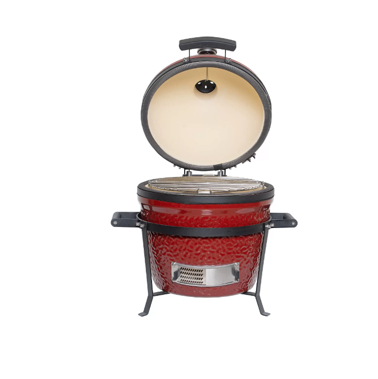 Керамический угольный гриль Diamond Egg Smart red magic