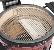 Керамический гриль Kamado Joe Classic Joe II Red мобильный с тележкой, боковыми полками, жароотсекателем и инструментами
